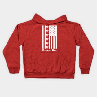 Dyngus Day American Flag Kids Hoodie